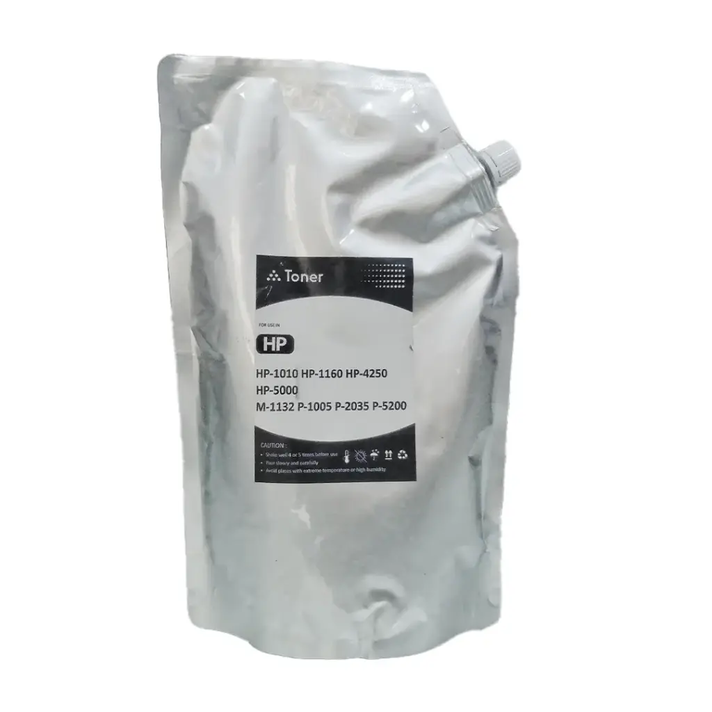 Refill Bag Powder Toner For HP 800g - Black ⚫