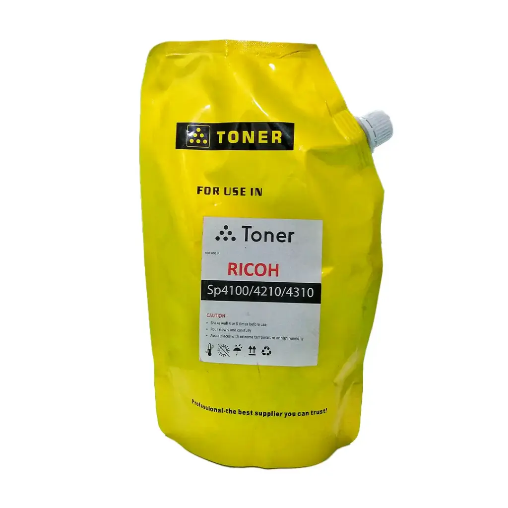Refill Bag Powder Toner For RICOH 400g - Black ⚫
