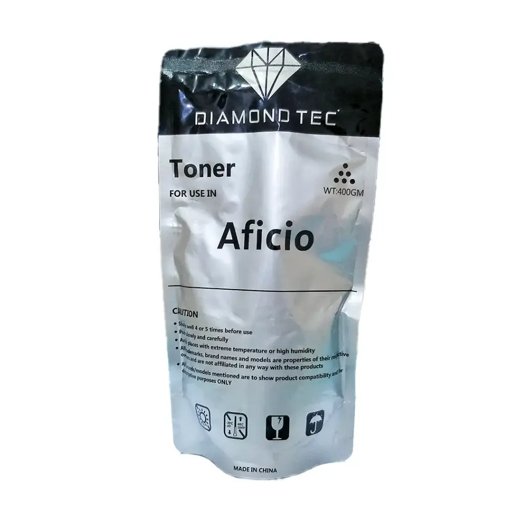Refill Bag Powder Toner For RICOH 400g - Black ⚫ - 9000