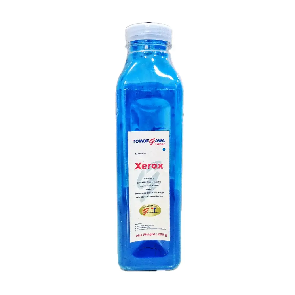 Refill Bottle Powder Toner For XEROX 250g - Cyan 🔵
