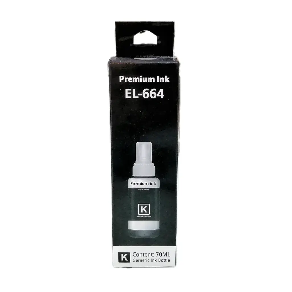 Refill Ink Bottle EPSON ECOTANK 664 - Black ⚫