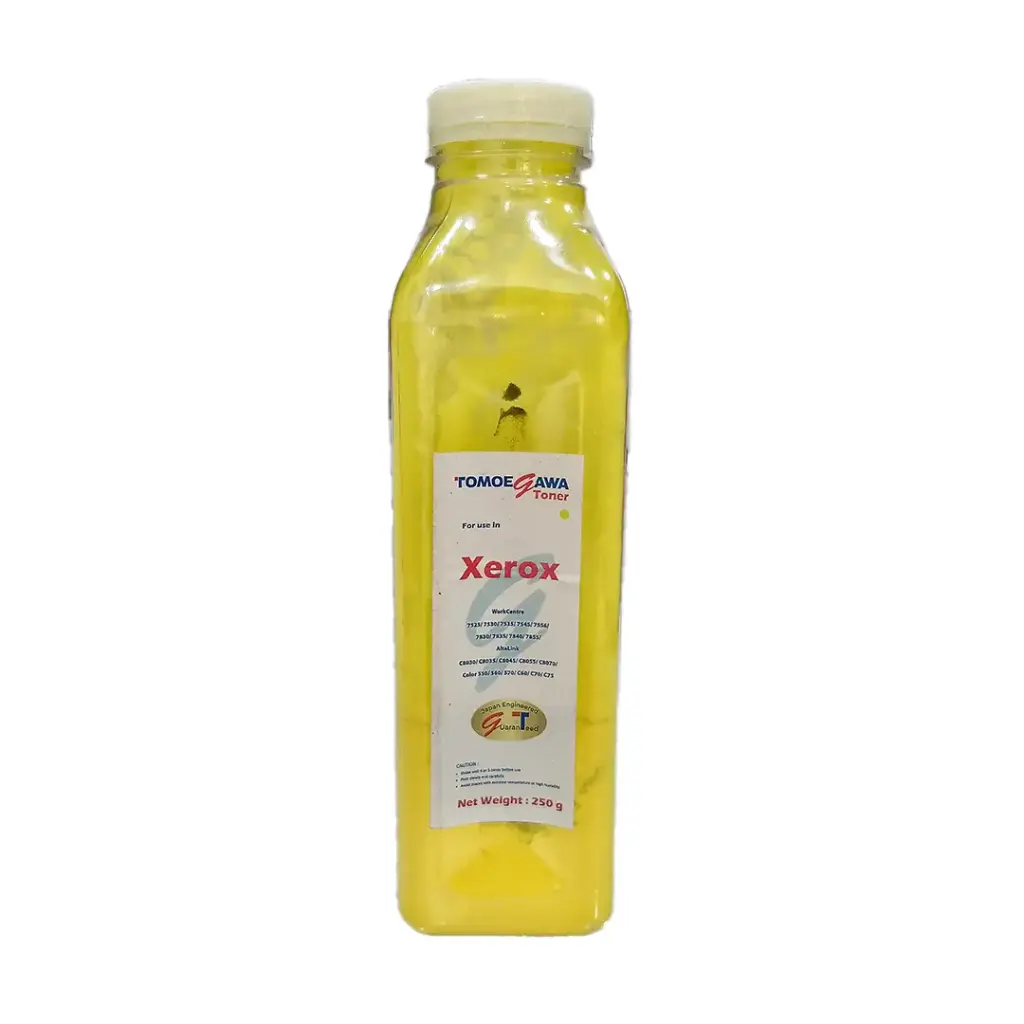 Refill Bottle Powder Toner For XEROX 250g - Yellow 🟡