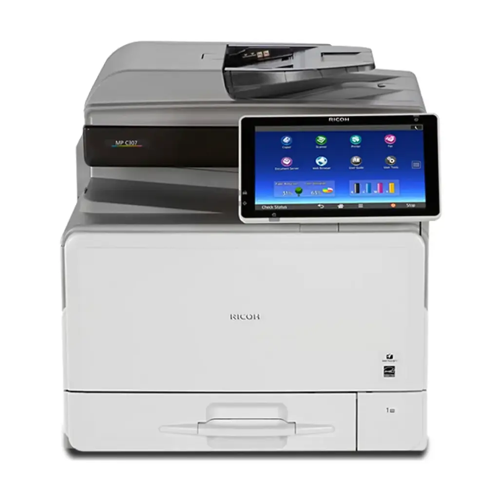 طابعة ليزر ريكو RICOH MP C307 - ألوان 🔵🔴🟡⚫
