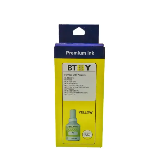 [INK-BR-004] Refill Ink Bottle For BROTHER T310/BT D5000 - Yellow 🟡