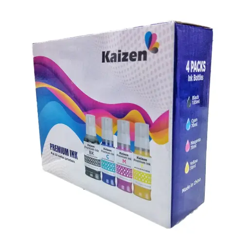 [INK-CA-001] CANON GI Series Ink Set - CMYK 🔵🔴🟡⚫