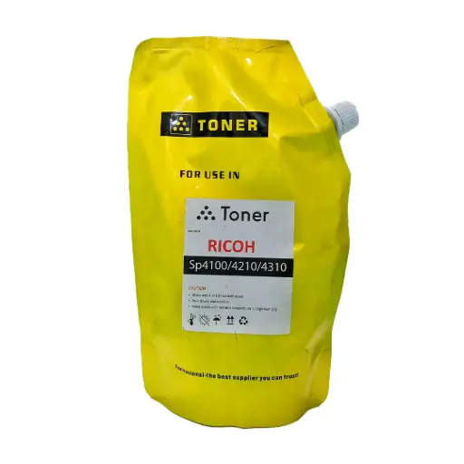 [POW-RI-004] Refill Bag Powder Toner For RICOH 400g - Black ⚫