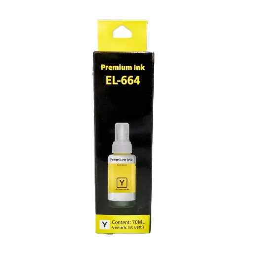 [INK-EP-006] Refill Ink Bottle EPSON ECOTANK 664 - Yellow 🟡